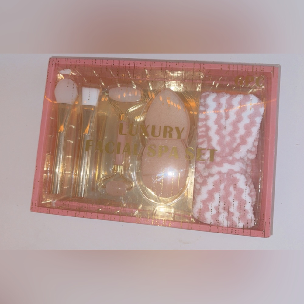 Skincare tools set.